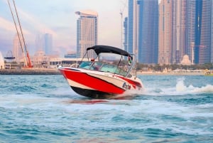 Dubaï : Tour en bateau privé - options JBR/Burj Al Arab/Atlantis