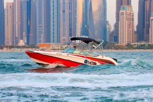 Dubaï : Tour en bateau privé - options JBR/Burj Al Arab/Atlantis