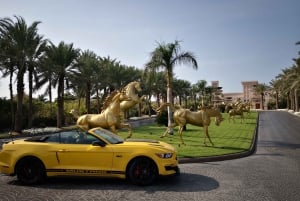 Dubai: Private Stadtrundfahrt in einem Cabriolet Cabrio