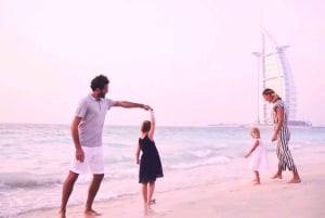 Dubai: Privat bytur med ramme og Burj Khalifa-billett