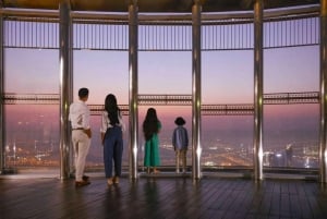 Dubai: Privat bytur med ramme og Burj Khalifa-billett