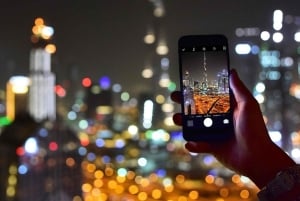 Dubai: Privat bytur med ramme og Burj Khalifa-billett