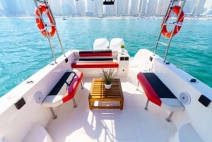 Dubai: Private Coastline Landmarks Mini-Yacht Tour