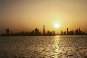 Dubai: Private Creek Harbour and Water Canal Cruise