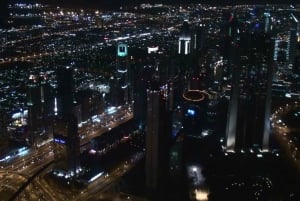 Dubai: Privat kveldstur og inngangsbillett til Burj Khalifa