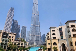 Dubai:Ingresso privato a cornici, moschee, souk, degustazioni e trasferimenti