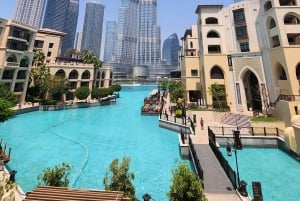 Dubai:Yksityinen kehys, moskeija, Soukit, maistiaiset& kuljetus