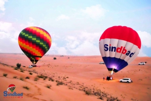 Dubai: Private Hot Air Balloon Tour Over the Dubai Desert