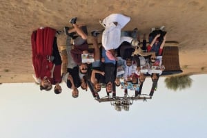 Dubai: Tour privato in mongolfiera sopra il deserto di Dubai