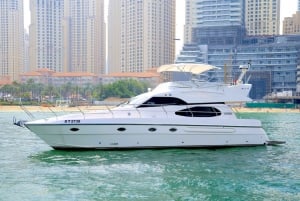 Dubai: Private Luxus-Kreuzfahrt auf einer eleganten 50-Fuß-Yacht