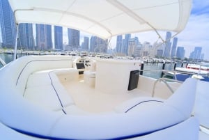 Dubai: Privat lyxkryssning på en elegant 50-fots yacht