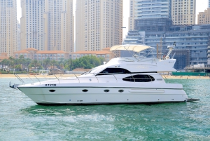 Dubai: Privat luksuscruise på en stilig 50 fots yacht