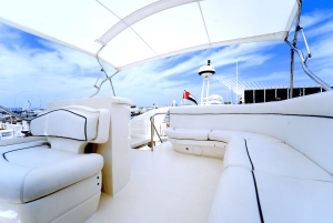 Dubai: Privat luksuscruise på en stilig 50 fots yacht