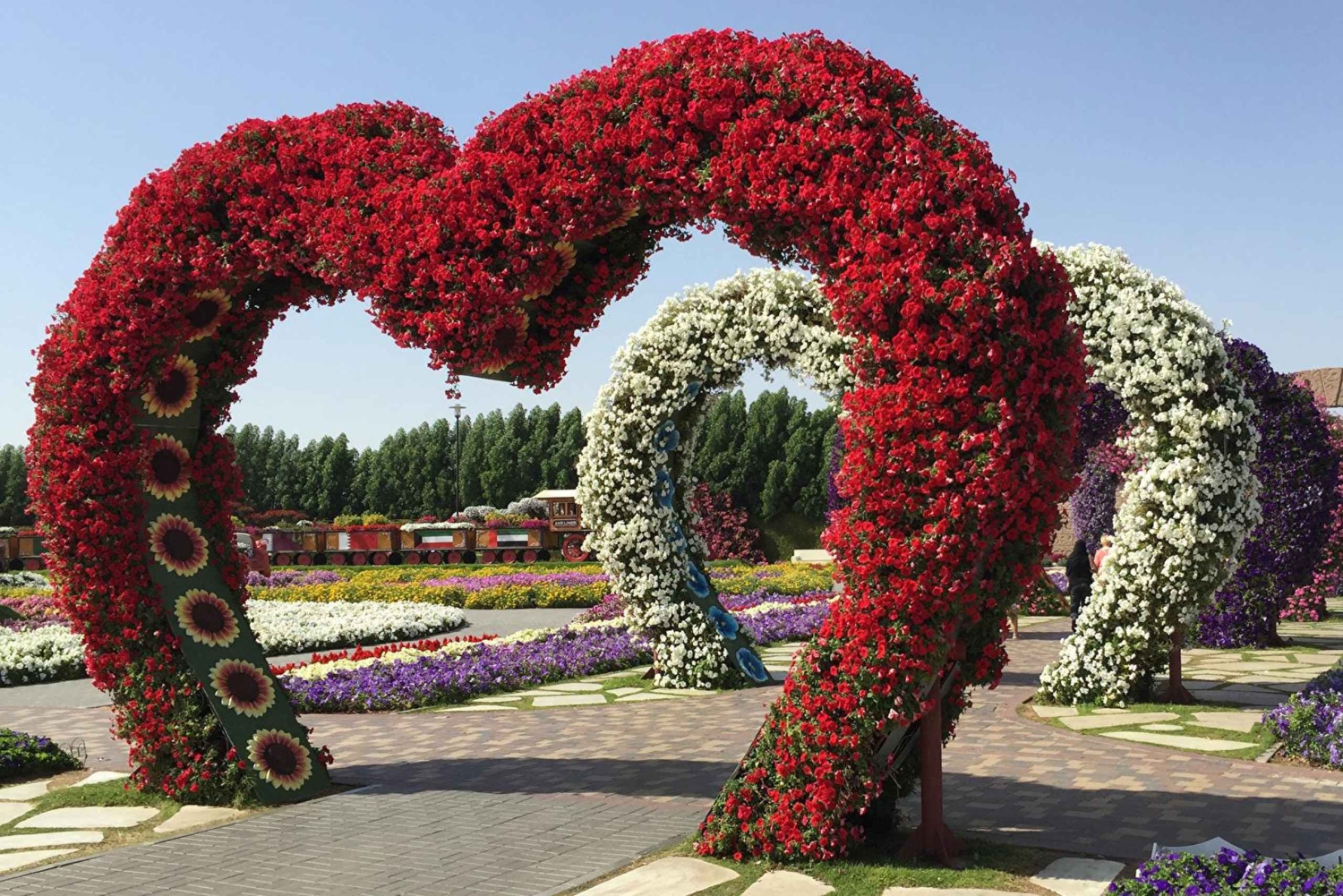 Dubai: Viaggio privato al Giardino dei Miracoli e al Villaggio Globale