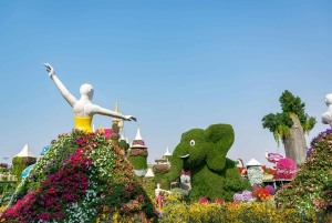 Dubai: Viaggio privato al Giardino dei Miracoli e al Villaggio Globale