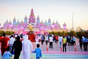 Dubai: Viaggio privato al Giardino dei Miracoli e al Villaggio Globale