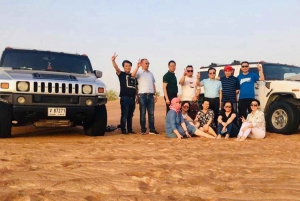 Dubaj: Prywatne poranne pustynne safari hummerem