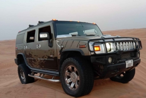 Dubai: Privat Hummer-ørkensafari om morgenen
