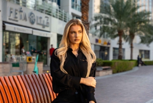 Dubai: Yksityinen valokuvaus, jossa on nouto ja kyyditys hotellista.