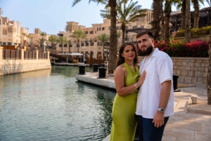 Dubai: Yksityinen valokuvaus, jossa on nouto ja kyyditys hotellista.