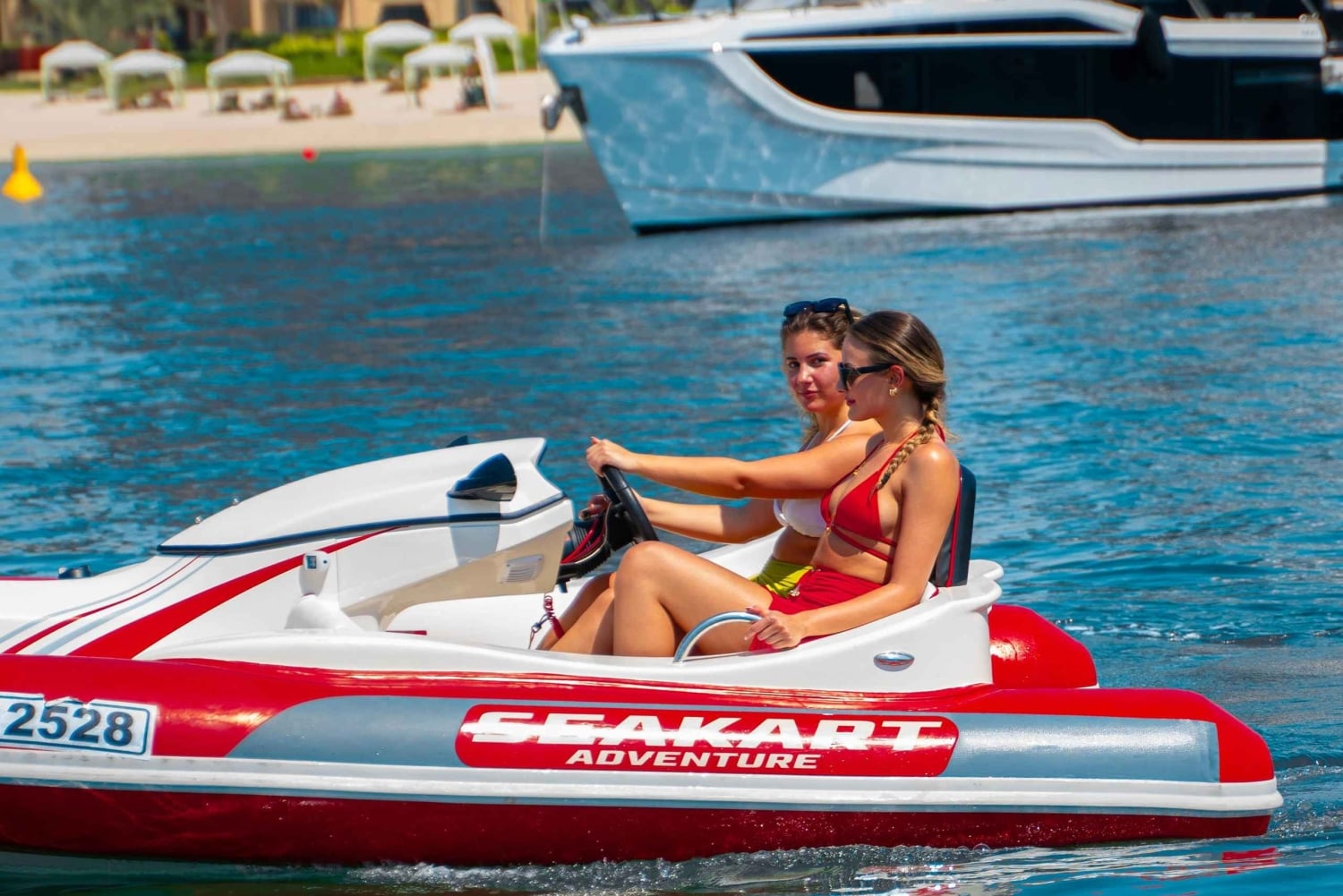Dubai: Privat selvkørende SeaKart Jet Ski bådtur