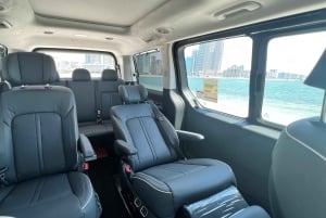 Dubai/Abu Dhabi: Private Transfer Service with tour guide