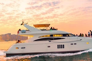 Dubai: Tour particular em um iate de luxo VIP com churrasco e bebidas