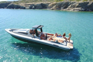 Dubai : Tour privado en yate con baño en Palm Jumeirah