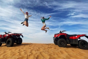 Dubai: Quadriciclo e quadriciclo, Deserto das Dunas Vermelhas e aventura de safári
