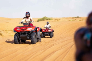 Dubai: Quadriciclo e quadriciclo, Deserto das Dunas Vermelhas e aventura de safári