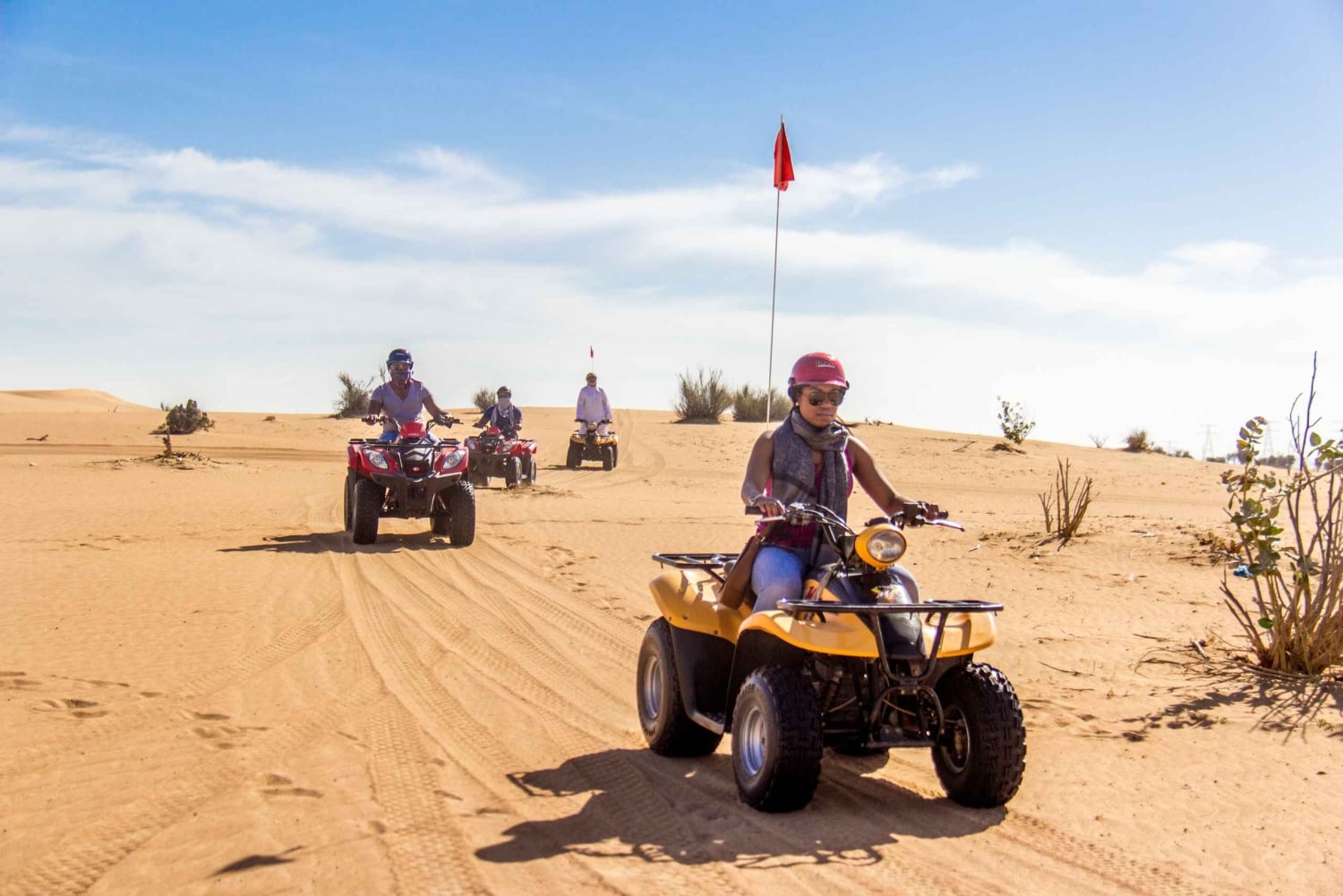 Dubai: Quad Bike (ATV) Safari Morgentur