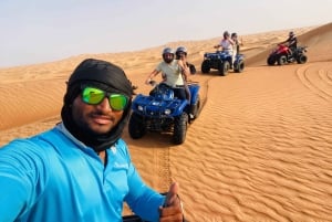 Dubai: Quad Bike Safari, Camels & Al Khayma Camp BBQ Dinner