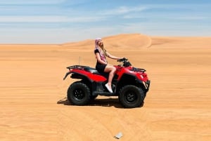 Dubai: Fyrhjulingssafari, kameler och läger med grillmiddag