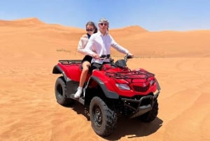 Dubai: Quad Bike Safari, Camels, & Camp with BBQ Dinner