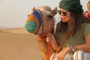 Dubai: Red Dune Quad Bike Tour with Camel Ride and Barbecue