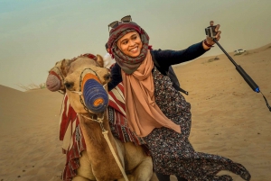 Dubai: Red Dune Safari and Camel Ride at Al Marmoom Oasis