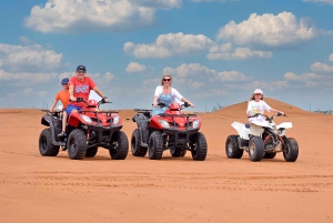 Dubai: Red Dunes Ilta Quad Bike, Dune Blast with BBQ (Dyyni räjähdys BBQ)