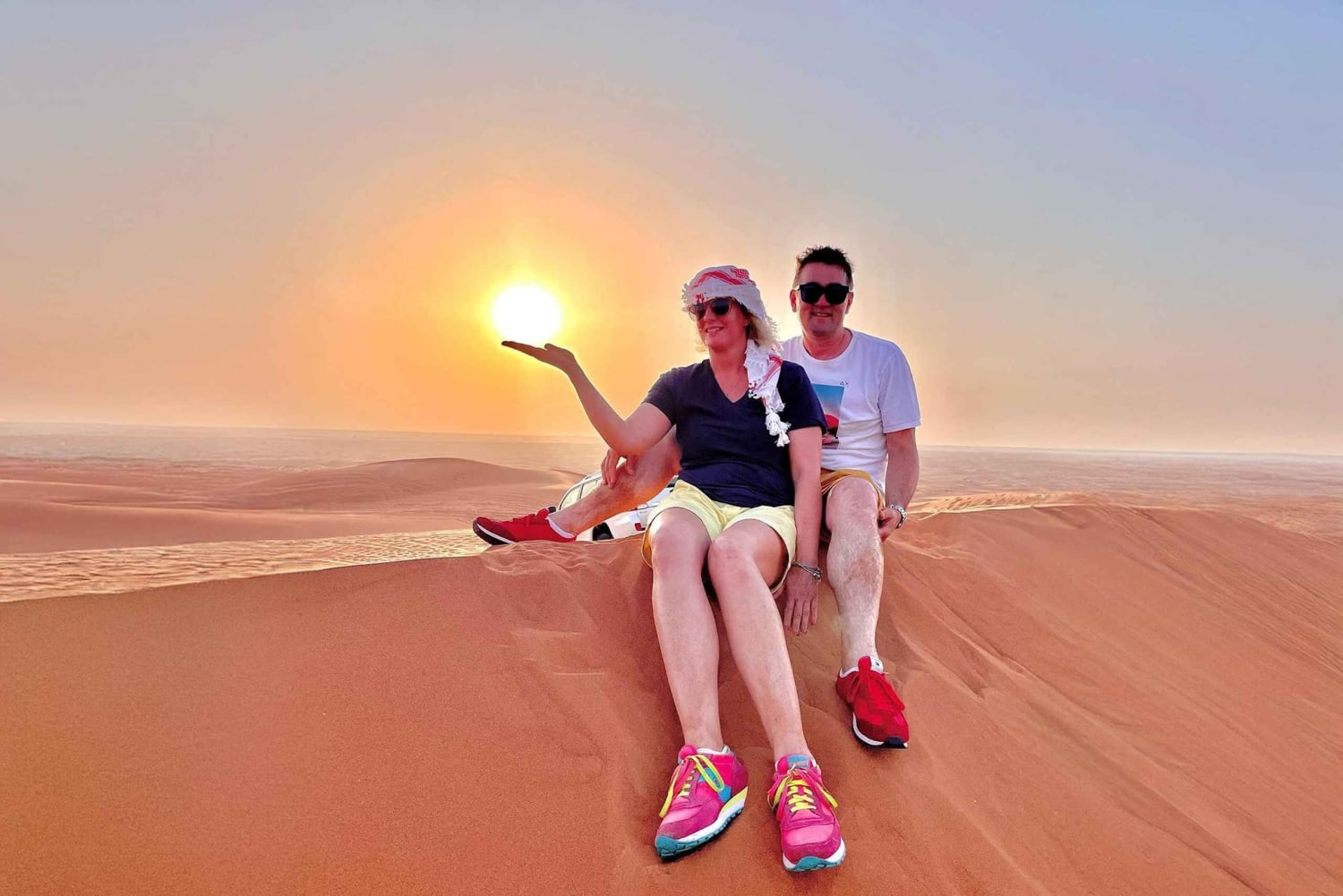 Dubaï : Promenade matinale dans le désert des Dunes rouges en quad, buggy ou 4x4