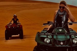 Dubai: Red Dunes Morning Desert Quad, Buggy eller 4x4-tur i öknen