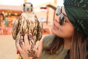 Dubaï : Les Dunes Rouges en Quad avec Sandboarding, Chameaux et BBQ