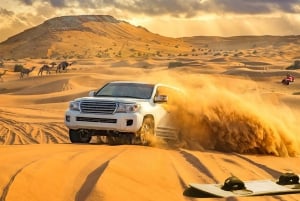 Dubai Desert Discovery: Red Dunes Safari, Sandboard & Camels