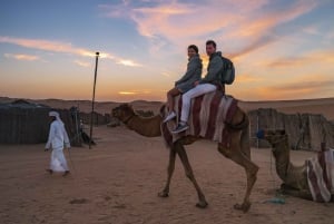 Dubai: Dune Rosse con giro in cammello, sandboarding e opzioni di barbecue