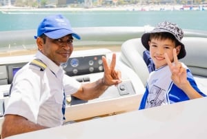 Dubai: Yachtfahrt mit Rutschen, Barbecue-Mittagessen und Getränken