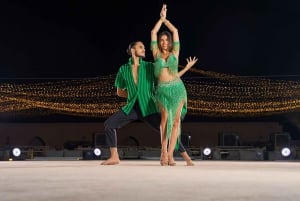 O melhor Safari no Deserto do Dubai: Espetáculo ao vivo e jantar de churrasco gourmet