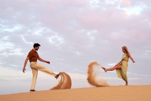 O melhor Safari no Deserto do Dubai: Espetáculo ao vivo e jantar de churrasco gourmet