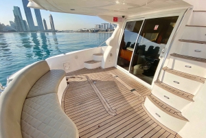Dubai Sea Cruise: Swim, Tan, and Sightsee with Snacks