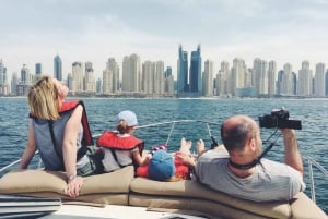 Dubai: Cruise med bading, soling og sightseeing