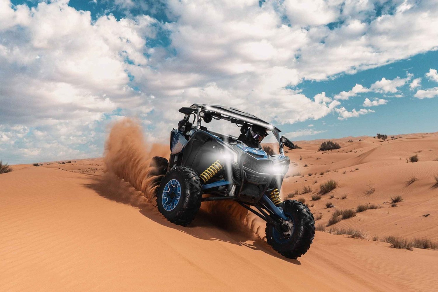Dubai: Self-Drive Guided Desert Adventure by 4WD Dune Buggy
