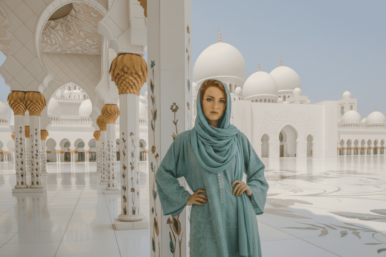 Dubai: Sheikh Zayed Grand Mosque-tur med fotograf