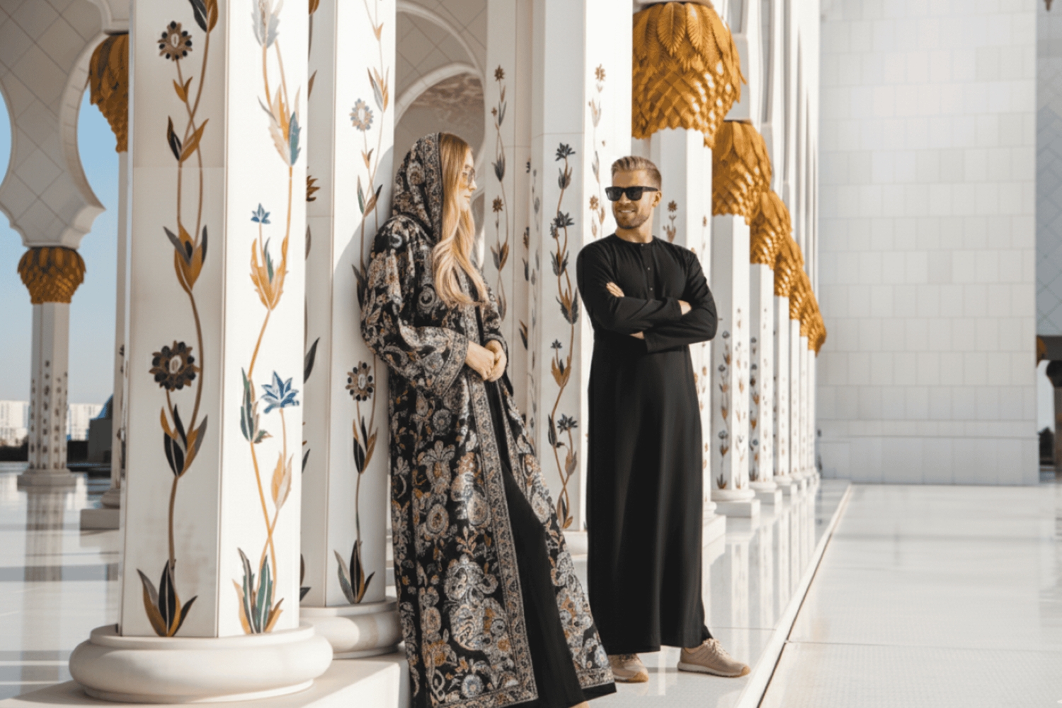 Dubai: Sheikh Zayed Grand Mosque-tur med fotograf
